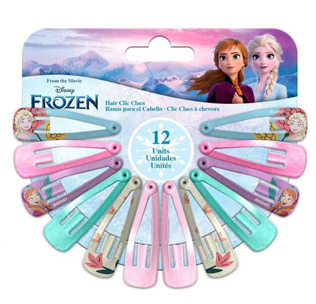 Disney Jégvarázs Enchanted hajcsat szett 12 db-os