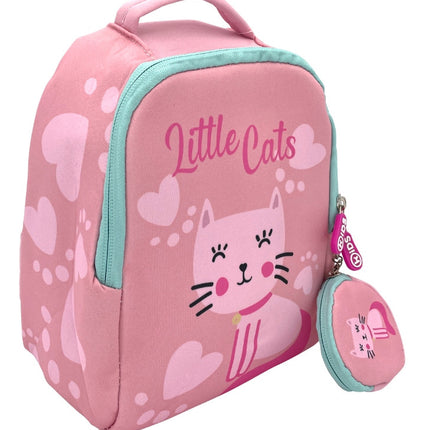 Cicás Little Cats hátizsák, táska + pénztárca 25 cm