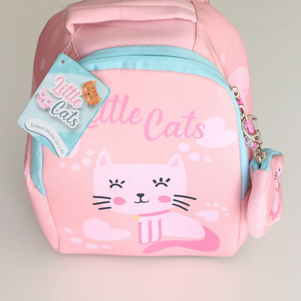 Cicás Little Cats hátizsák, táska + pénztárca 25 cm