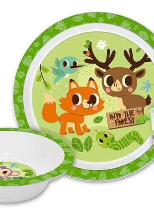 Into the Forest, Állatos étkészlet, micro műanyag szett