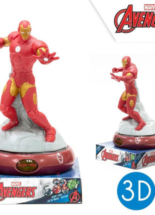 Bosszúállók Éjjeli lámpa, éjszakai fény LED 3D