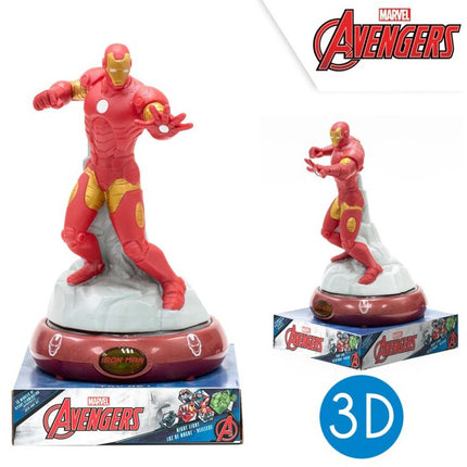 Bosszúállók Éjjeli lámpa, éjszakai fény LED 3D