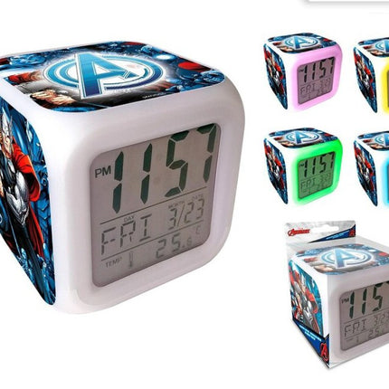 Bosszúállók Powerful Awakening digitális ébresztőóra