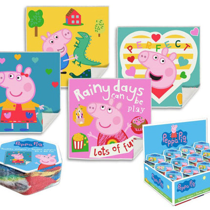 Peppa malac Pack mágikus kéztörlő arctörlő, törölköző 30x30cm