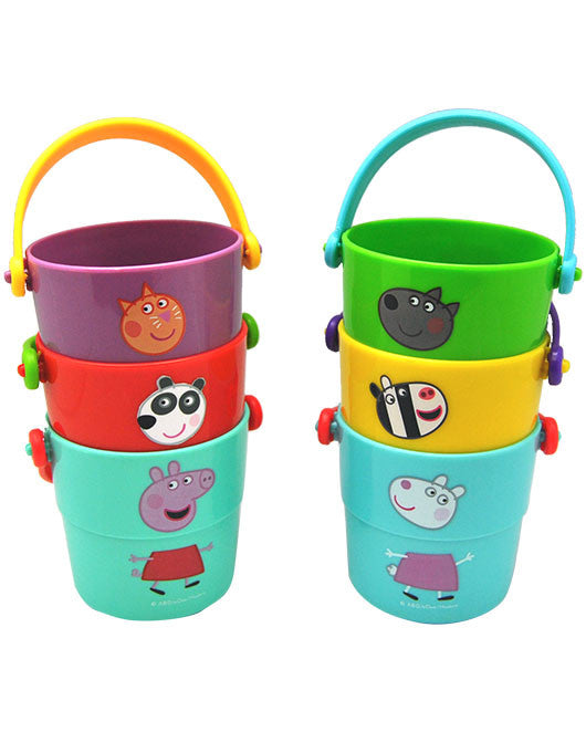 Peppa malac fürdőjáték 6 db-os