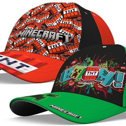 Minecraft TNT gyerek baseball sapka 52-54 cm