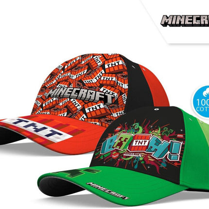 Minecraft TNT gyerek baseball sapka 52-54 cm