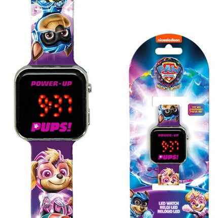 Mancs Őrjárat Knights Skye digitális LED karóra