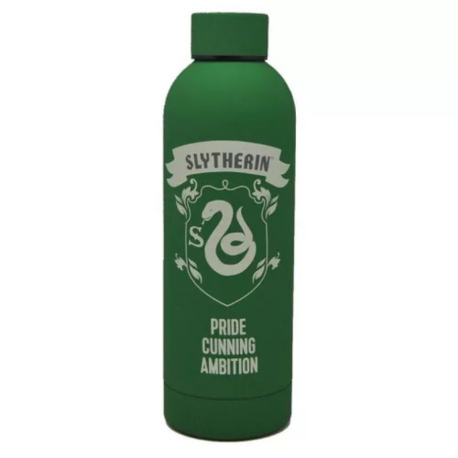 Harry Potter Slytherin rozsdamentes acél kulacs 700 ml – praktikus sportkulacs csavaros kupakkal gyerekeknek és rajongóknak