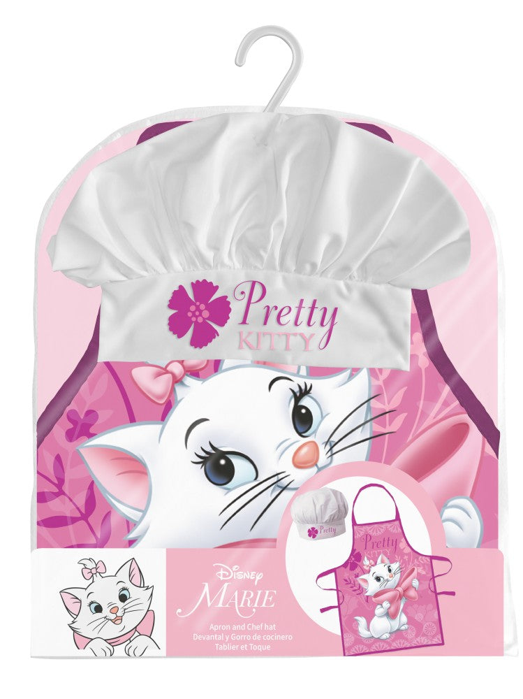 Disney Marie Cica Pretty Kitty gyerek kötény 2 darabos szett