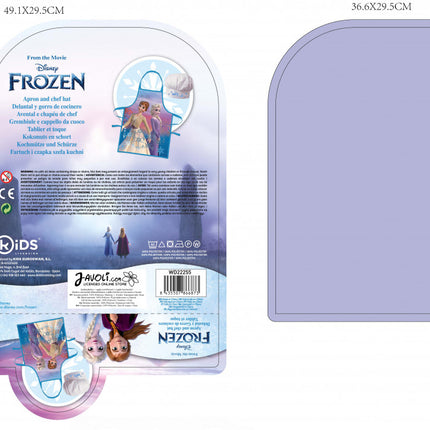 Disney Jégvarázs Wind gyerek kötény 2 darabos szett