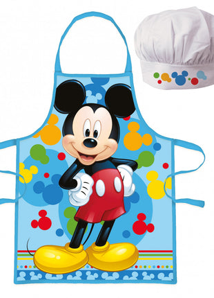 Disney Mickey Grinning Colors gyerek kötény 2 darabos szett