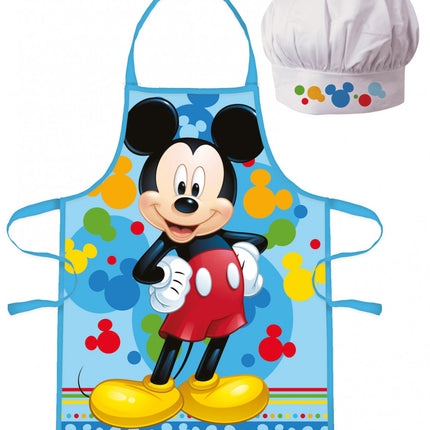 Disney Mickey Grinning Colors gyerek kötény 2 darabos szett