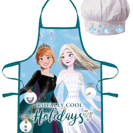 Disney Jégvarázs Royally Cool Karácsonyi gyerek kötény 2 darabos szett