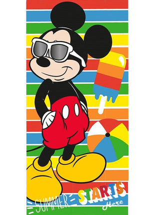 Disney Mickey Summer fürdőlepedő, strand törölköző 70x140cm