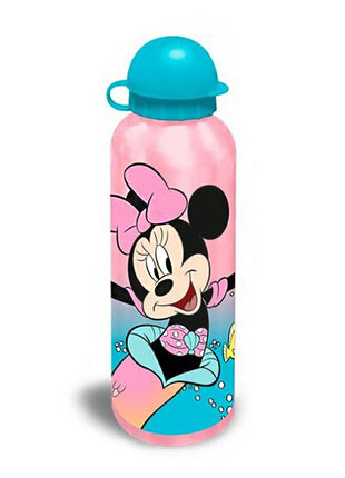 Disney Minnie Mermaid alumínium kulacs ivókupakkal 500 ml
