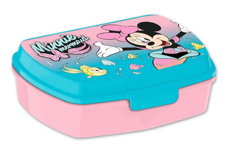 Disney Minnie Mermaid funny műanyag szendvicsdoboz