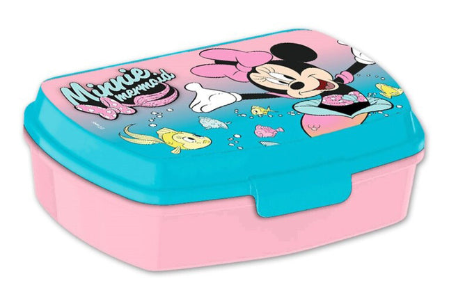 Disney Minnie Mermaid funny műanyag szendvicsdoboz