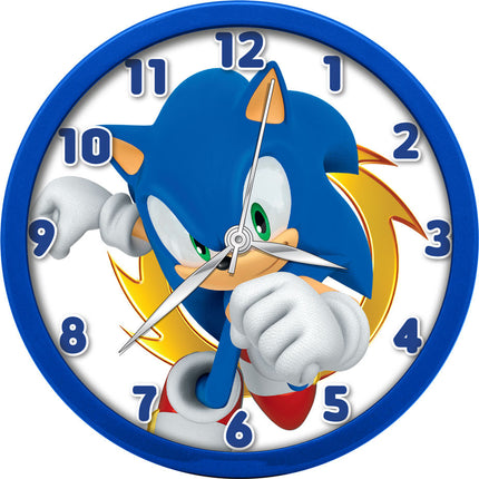 Sonic a sündisznó falióra 25 cm