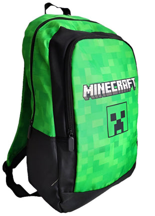 Minecraft Creepers iskolatáska, táska 40 cm