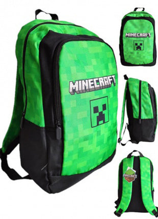 Minecraft Creepers iskolatáska, táska 40 cm