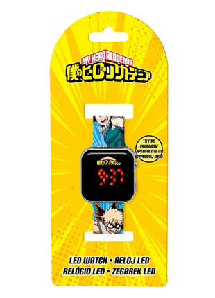 Hősakadémia Fight digitális LED karóra