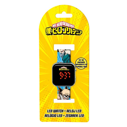 Hősakadémia Fight digitális LED karóra