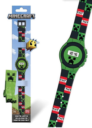 Minecraft TNT digitális karóra