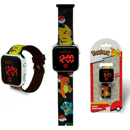 Pokémon Elements digitális LED karóra