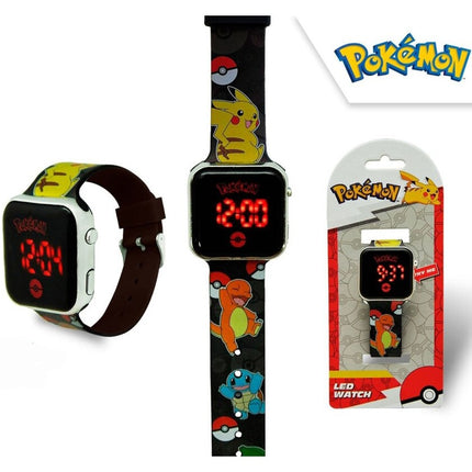 Pokémon Elements digitális LED karóra