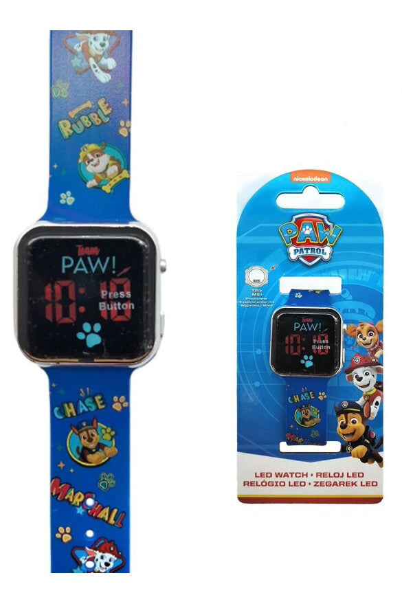Mancs Őrjárat Top Pup digitális LED karóra