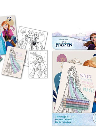 Disney Jégvarázs Enchanted színező szett