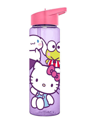 Hello Kitty Friends műanyag szívószálas kulacs 600 ml