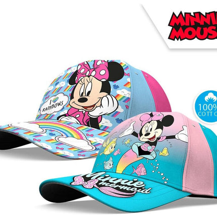 Disney Minnie Rainbow Mermaid gyerek baseball sapka 52-54 cm