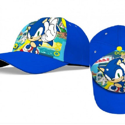 Sonic a sündisznó Gold Rings gyerek baseball sapka 52-54 cm