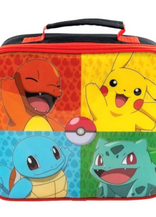 Pokémon Starter Squad thermo uzsonnás táska 23 cm – praktikus hűtőtáska gyerekeknek kedvenc Pokémon figurákkal