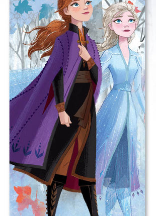 Disney Jégvarázs Sisters fürdőlepedő, strand törölköző 70x137 cm (Fast Dry)