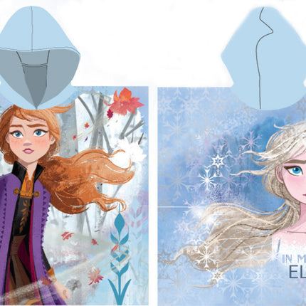 Disney Jégvarázs Element strand törölköző poncsó 55x110 cm (Fast Dry)