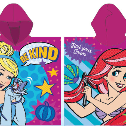 Disney Hercegnők Story strand törölköző poncsó 55x110 cm (Fast Dry)