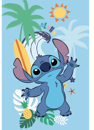Disney Lilo és Stitch, A csillagkutya Summer polár takaró 100x150cm