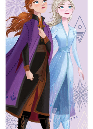 Disney Jégvarázs Magic fürdőlepedő, strand törölköző 70x137 cm (Fast Dry)
