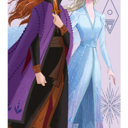 Disney Jégvarázs Magic fürdőlepedő, strand törölköző 70x137 cm (Fast Dry)