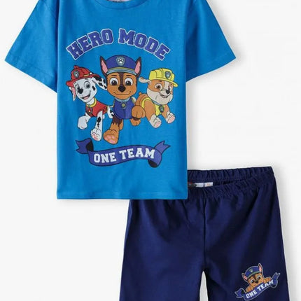 Mancs Őrjárat One Team gyerek rövid pizsama 3 - 8 év / 98 - 128 cm