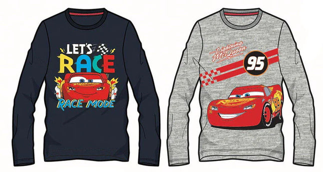 Disney Verdák Race gyerek hosszú ujjú póló, felső 3 - 8 év / 98 - 128 cm