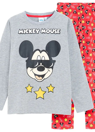Disney Mickey Star gyerek hosszú pizsama 3 - 8 év / 98 - 128 cm