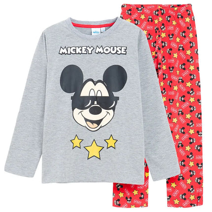 Disney Mickey Star gyerek hosszú pizsama 3 - 8 év / 98 - 128 cm