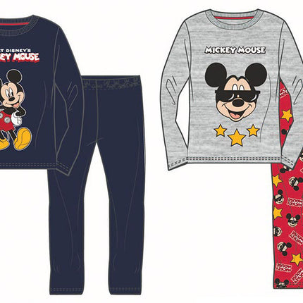 Disney Mickey Star gyerek hosszú pizsama 3 - 8 év / 98 - 128 cm