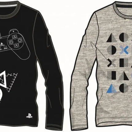 PlayStation gyerek hosszú ujjú póló, felső 6 - 12 év / 116 - 152 cm
