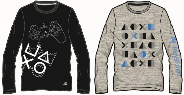 PlayStation gyerek hosszú ujjú póló, felső 6 - 12 év / 116 - 152 cm