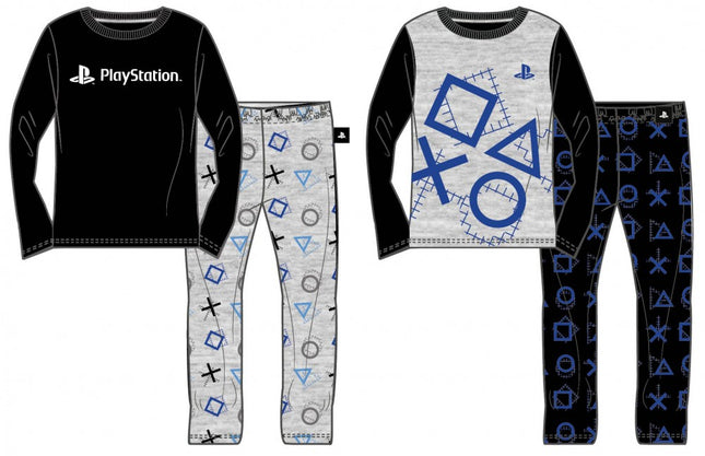 PlayStation gyerek hosszú ujjú pizsama 6 - 12 év / 116 - 152 cm
